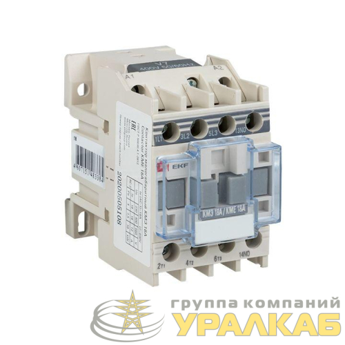 Контактор КМЭ 18А кат. 380В AC 1НО EKF ctr-s-18-380 детальная картинка