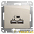 Розетка USB 2-м СП Glossa тип A+A 5В/2100мА 2х5В/1050мА механизм молочн. SE 