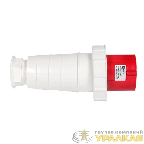 Вилка переносная 045 125А 3P+PE+N 380В IP67 EKF 