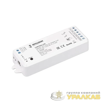 Контроллер SMART-SPI-302-82-RGBW-SUF 5-24В 8А TUYA Wi-Fi 2.4G IP20 пластик INTELLIGENT Arlight 046487