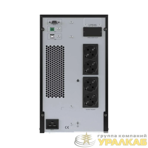 Источник бесперебойного питания Онлайн для Small Tower 2000 ВА/1800Вт 1/1 4xSchuko EPO USB RS-232 RJ45 6х7А.ч DKC 