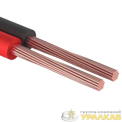 Кабель Stereo 2х0.5 К/Ч (уп.100м) PROCONNECT 01-6103-6 детальная картинка