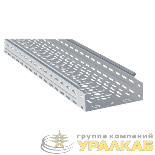 Лоток листовой перфорированный 80х400 L3000 1мм EKF L8040001 детальная картинка