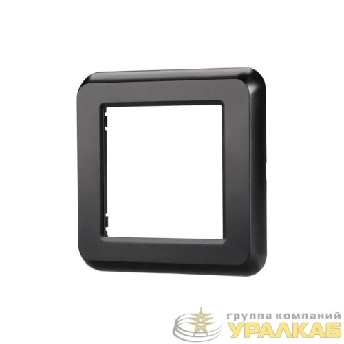 Рамка пластиковая FRM-VERSA-PL-1-BK Arlight 