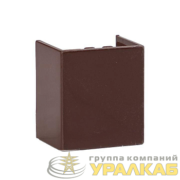 Соединитель 25х16 под темн. дерево Plast PROxima (уп.4шт) EKF 