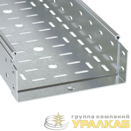 Лоток листовой перфорированный 100х80 L3000 сталь 1мм DKC 3530210 детальная картинка