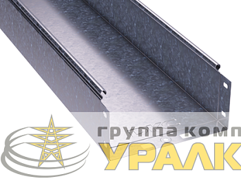 Лоток листовой неперфорированный 200х100 L3000 сталь 0.8мм DKC 35103