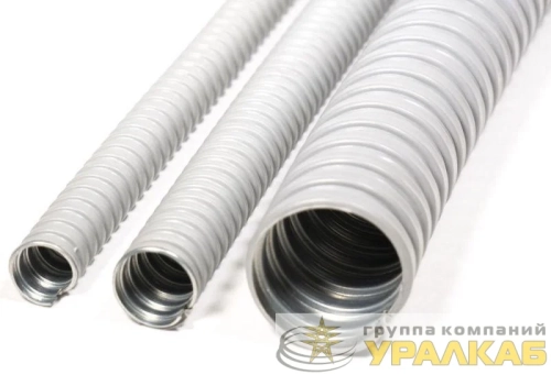 Металлорукав в ПВХ изоляции РЗ-ЦПнг 32 сер. (уп.20м) ГОФРОМАТИК zeta44515 детальная картинка