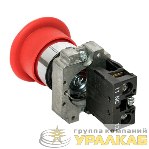 Кнопка грибовидная BC42 NC красн. PROxima EKF 