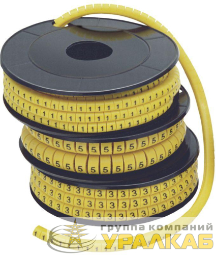 Маркер каб. МК2-4мм "A" ролл (уп.500шт) IEK 