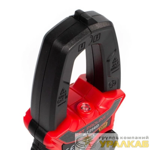 Клещи токовые цифровые KT 206D "PROLINE" КВТ 80753 детальная картинка