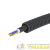 Труба гофрированная ПНД гибкая d16мм с кабелем ВВГнг(А)-LS 2.5х3 РЭК ГОСТ+ черн. (уп.25м) DKC 7S71625