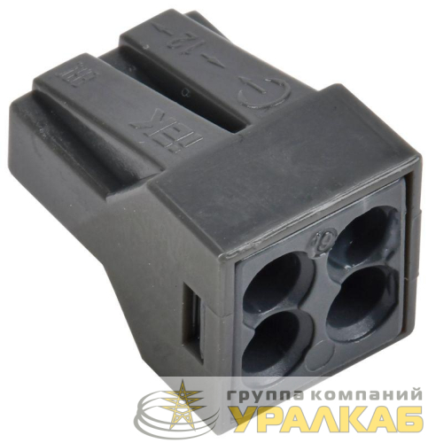 Клемма строительно-монтажная СМК 773-304 с пастой (уп.4шт) IEK 