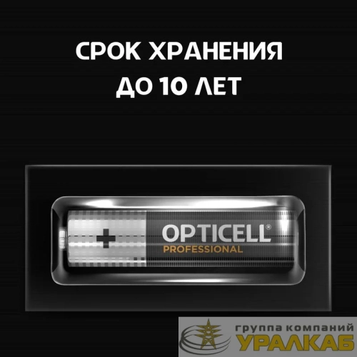 Элемент питания алкалиновый AAA/LR03 (блист. 12шт) Professional Opticell /6052006