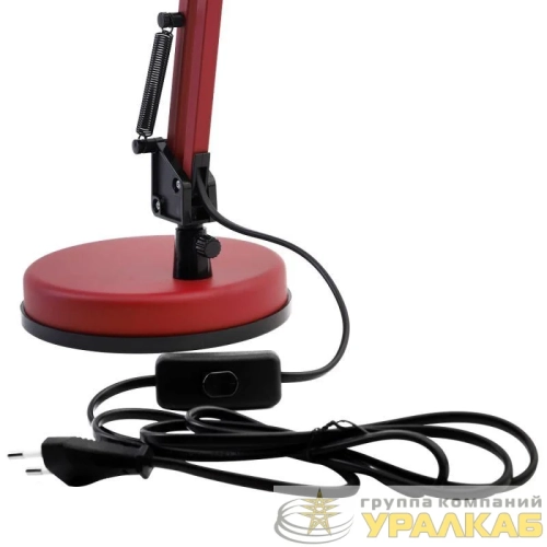 Светильник KD-331 C04 настол. 230В 40Вт красн. E27 Camelion 