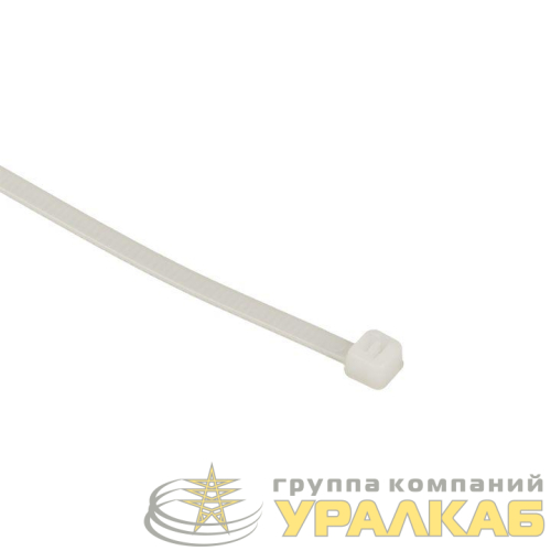 Хомут кабельный 3.6х150 нейл. бел. (уп.100шт) EKF plc-c-3.6x150 детальная картинка