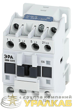 Контактор КМИ-11211 12А 230В/АС3 1HЗ PRO Эра 