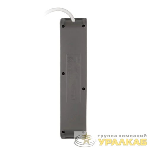 Удлинитель 4х1.4м с заземл. с выкл. бел. ET-04-140W JAZZway 5051799 детальная картинка