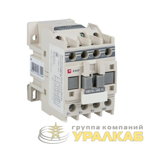 Контактор КМЭ 9А кат. 380В AC 1НО EKF ctr-s-9-380 детальная картинка