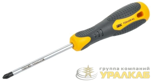 Отвертка крестовая PZ2х100 K1 ARMA2L 3 IEK 