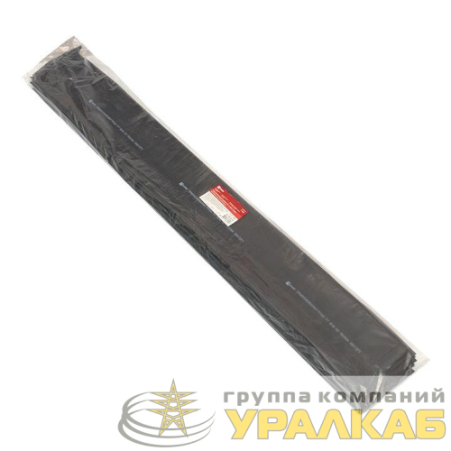 Трубка термоусадочная ТУТ нг 80/40 черн. 1м PROxima (уп.25м) EKF tut-80-b-1m детальная картинка