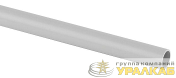 Труба гладкая ПВХ жесткая d25мм сер. (дл.3м) Эра Б0020106