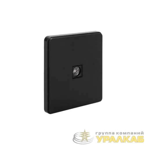 Розетка телевизионная TV СП ROUND MIELE оникс Kranz 