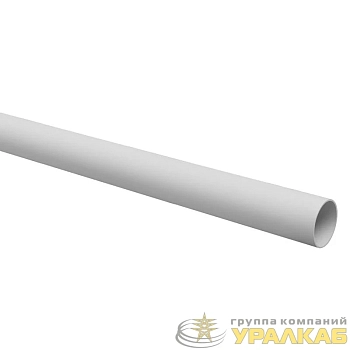 Труба гладкая ПВХ жесткая легкая d16мм сер. (дл.3м) TOKOV ELECTRIC 