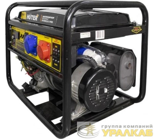 Электрогенератор DY9500LX-3 PRO-электростартер 380В/220В Huter 