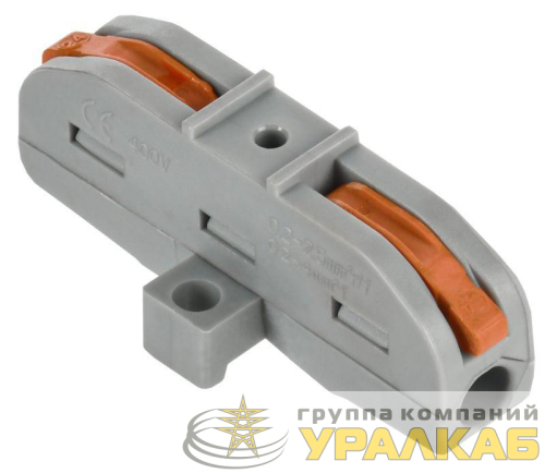 Клемма строительно-монтажная СМК 222-4111P IEK 