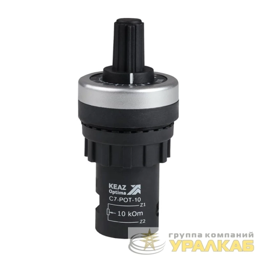 Потенциометр OptiSignal Compact D22 С7-POT-10 10кОм XB4BD912R10K КЭАЗ 