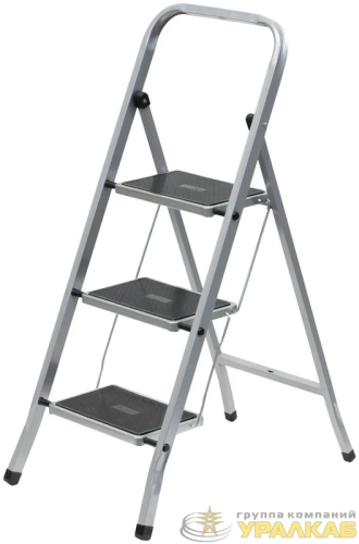 Лестница-стремянка 3 широкие ступ. Н=113см 5.2кг сталь FIT 